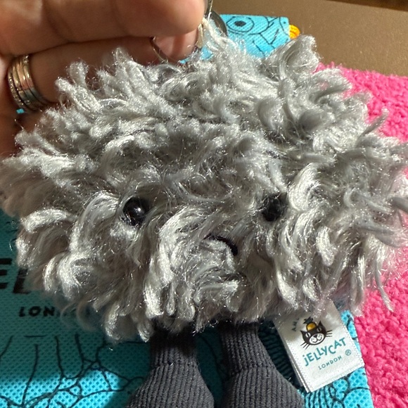 JellyCat storm cloud bag charm - Picture 2 of 4